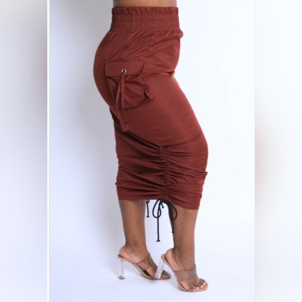 Cargo Skirt/ Full Tshsirt Bundle - image 1